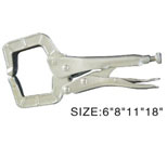C-type locking plier